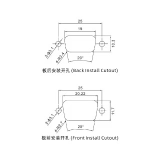 5W1公長體焊線/配螺絲螺母/大電流30A