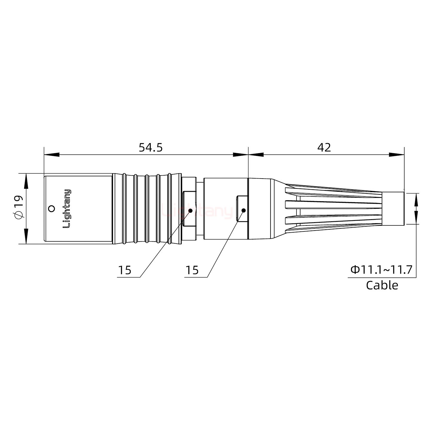 PHG.3B.002.CLLD12Z帶護(hù)套浮動(dòng)插座