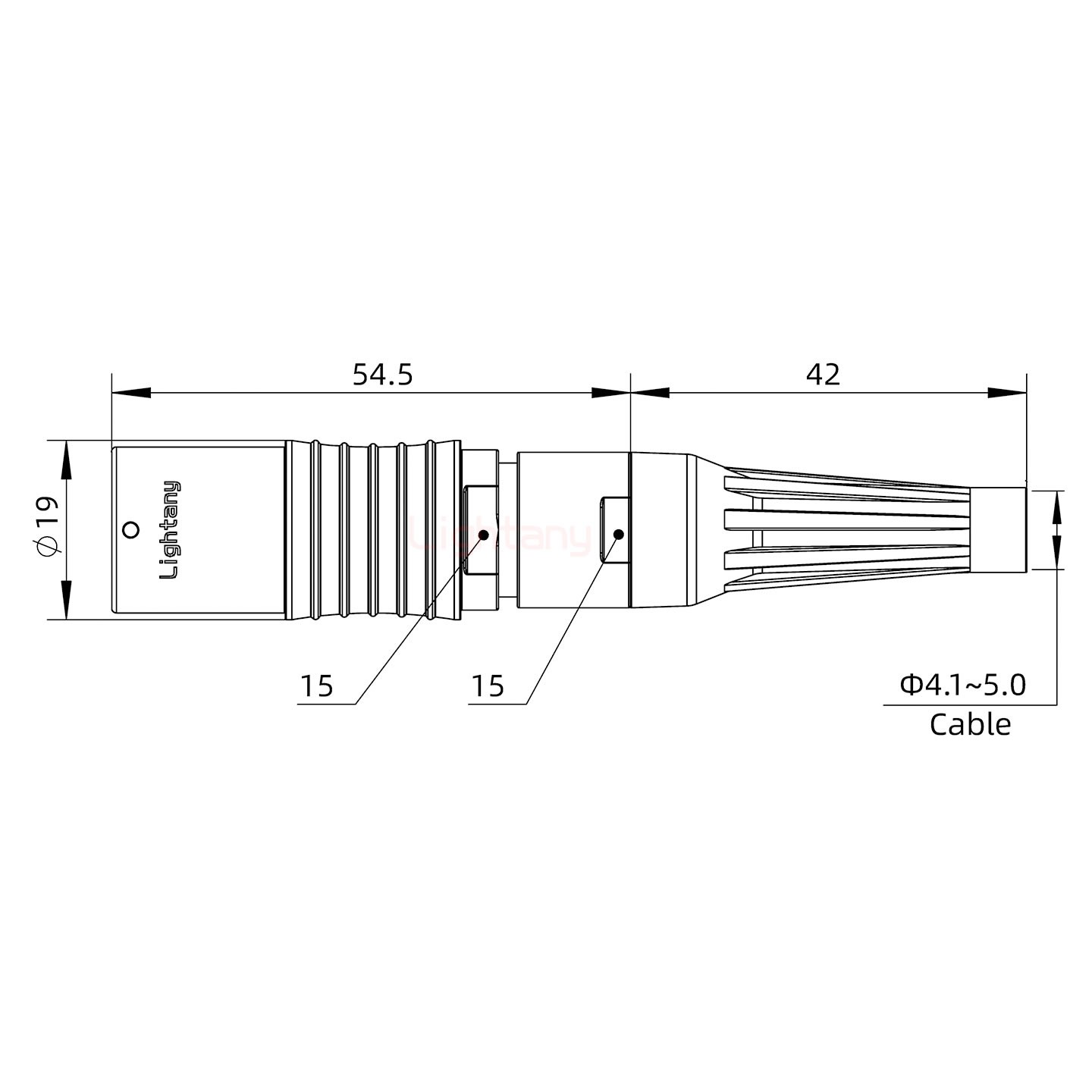 PHG.3B.002.CLLM52Z帶護套浮動插座