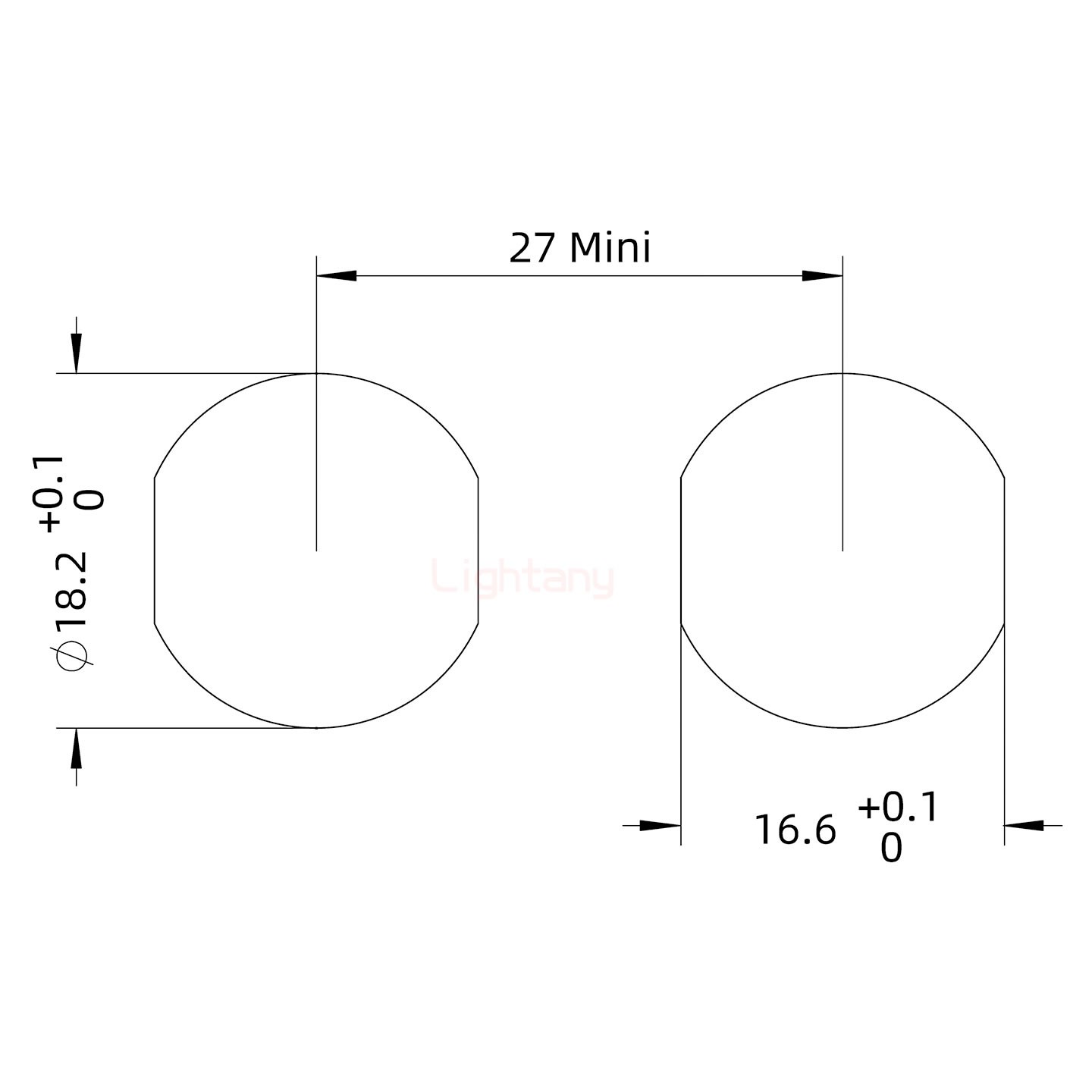 ECG.3B.012.CLL雙螺母插座 焊線