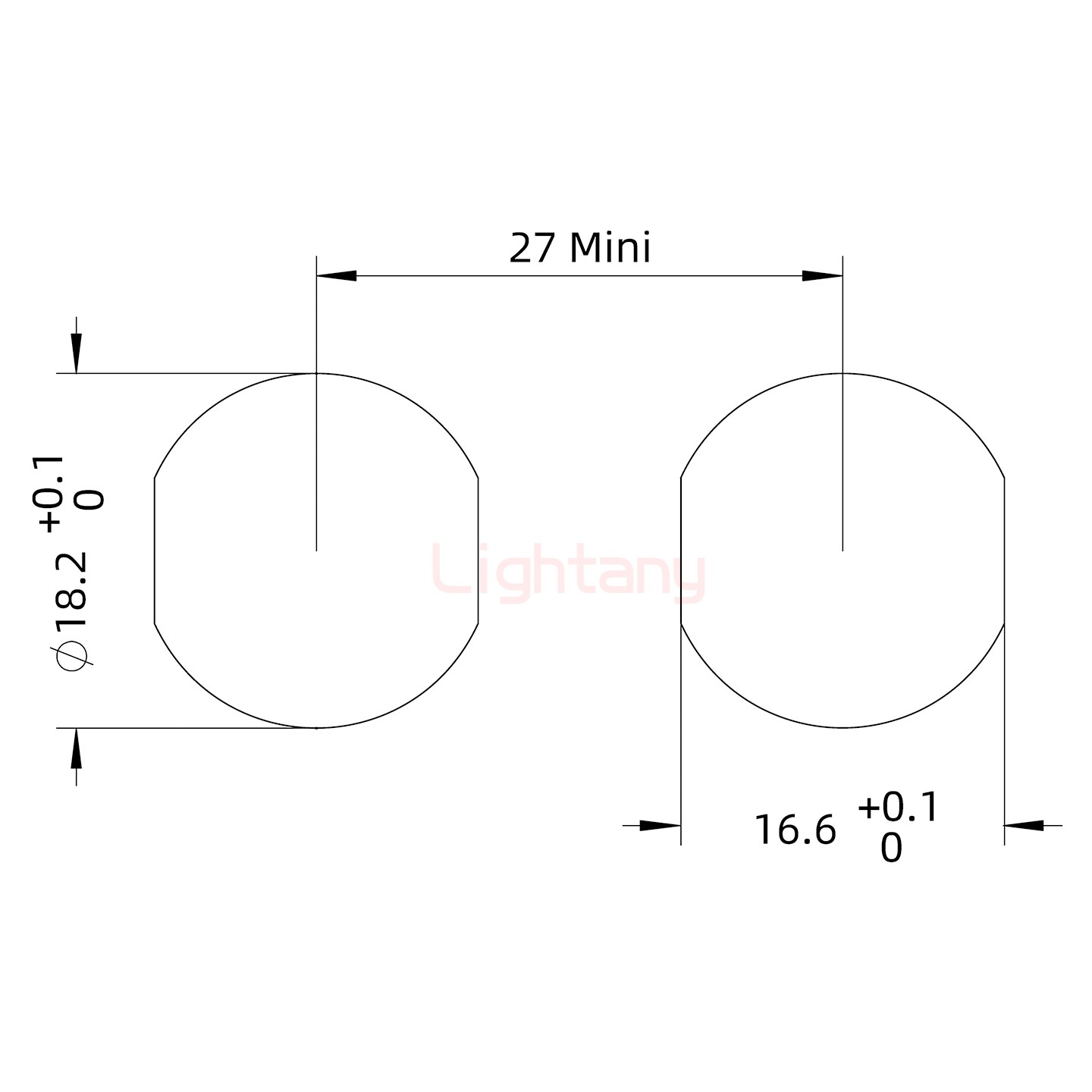 EEG.3B.010.CLN前螺母插座 PCB直插板