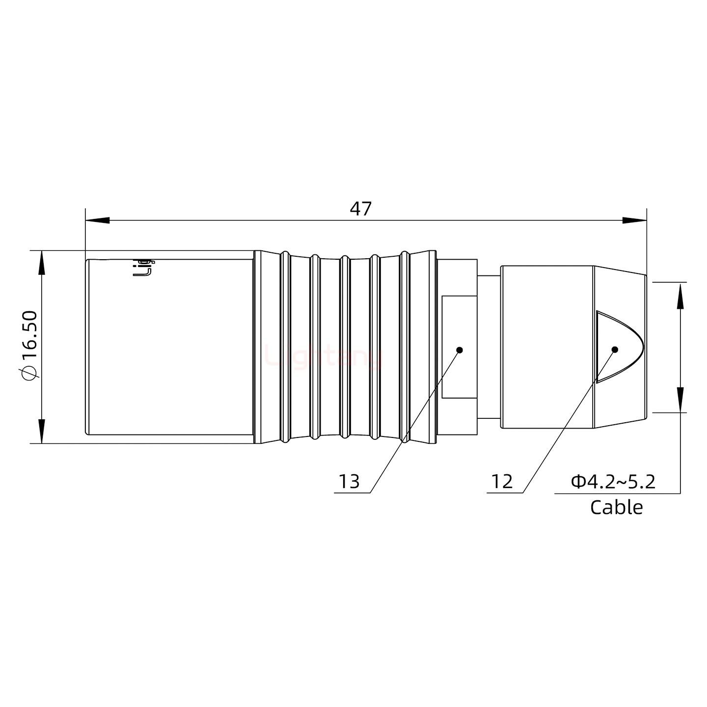 PHG.2B.002.CLLD52推拉自鎖浮動插座