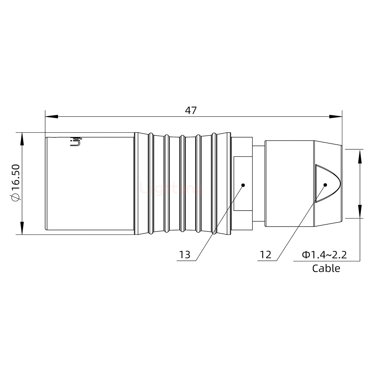 PHG.2B.004.CLLM21推拉自鎖浮動插座