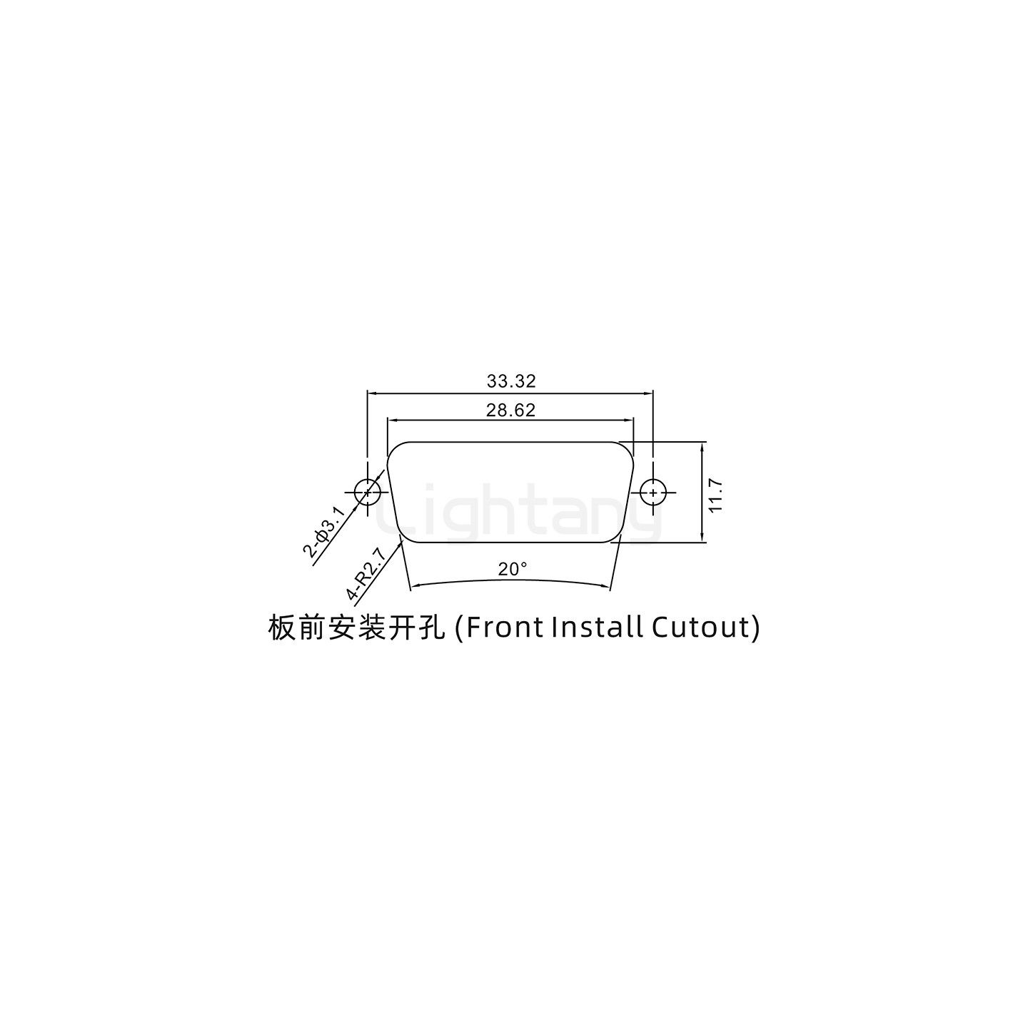 防水7W2公焊線式/鎖螺絲/大電流40A