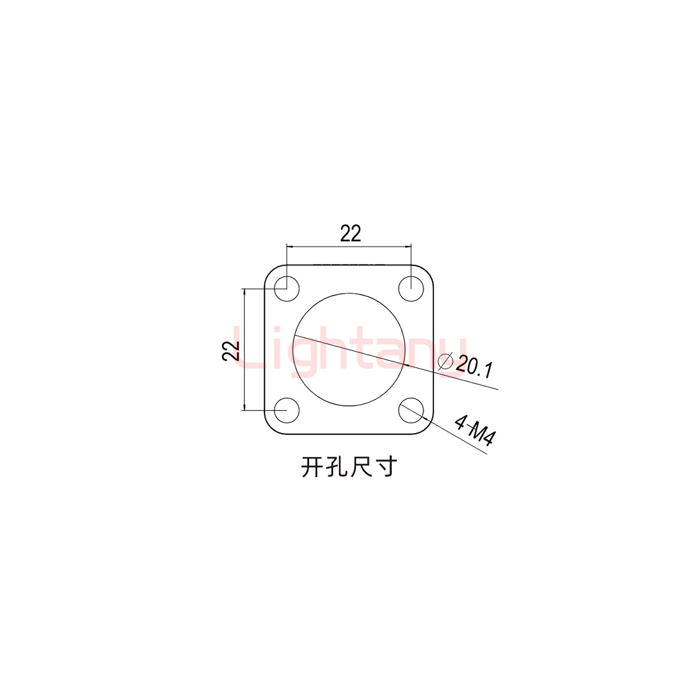 LTC1020BS-M1YL銅排螺紋穿墻插座 100/150/200A 橘黃