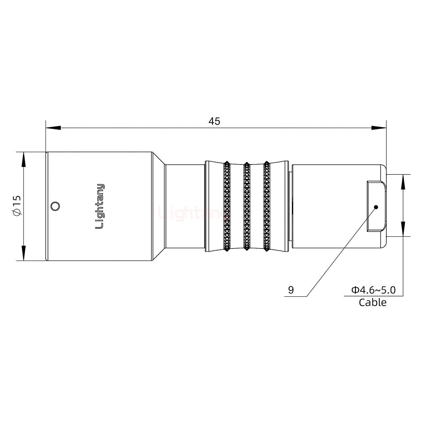 PHG.1K.006.CLAC50推拉自鎖浮動插座