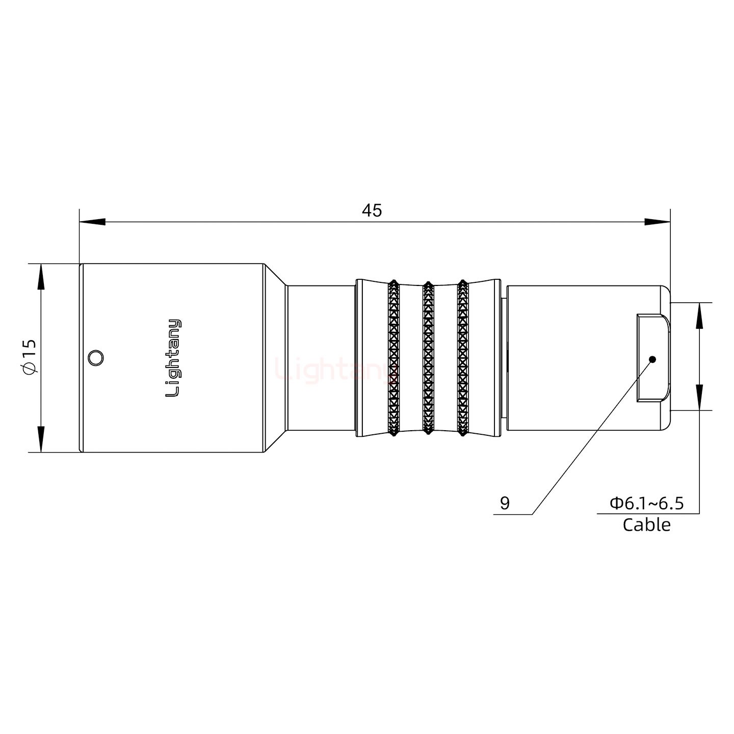 PHG.1K.007.CLAC65推拉自鎖浮動(dòng)插座